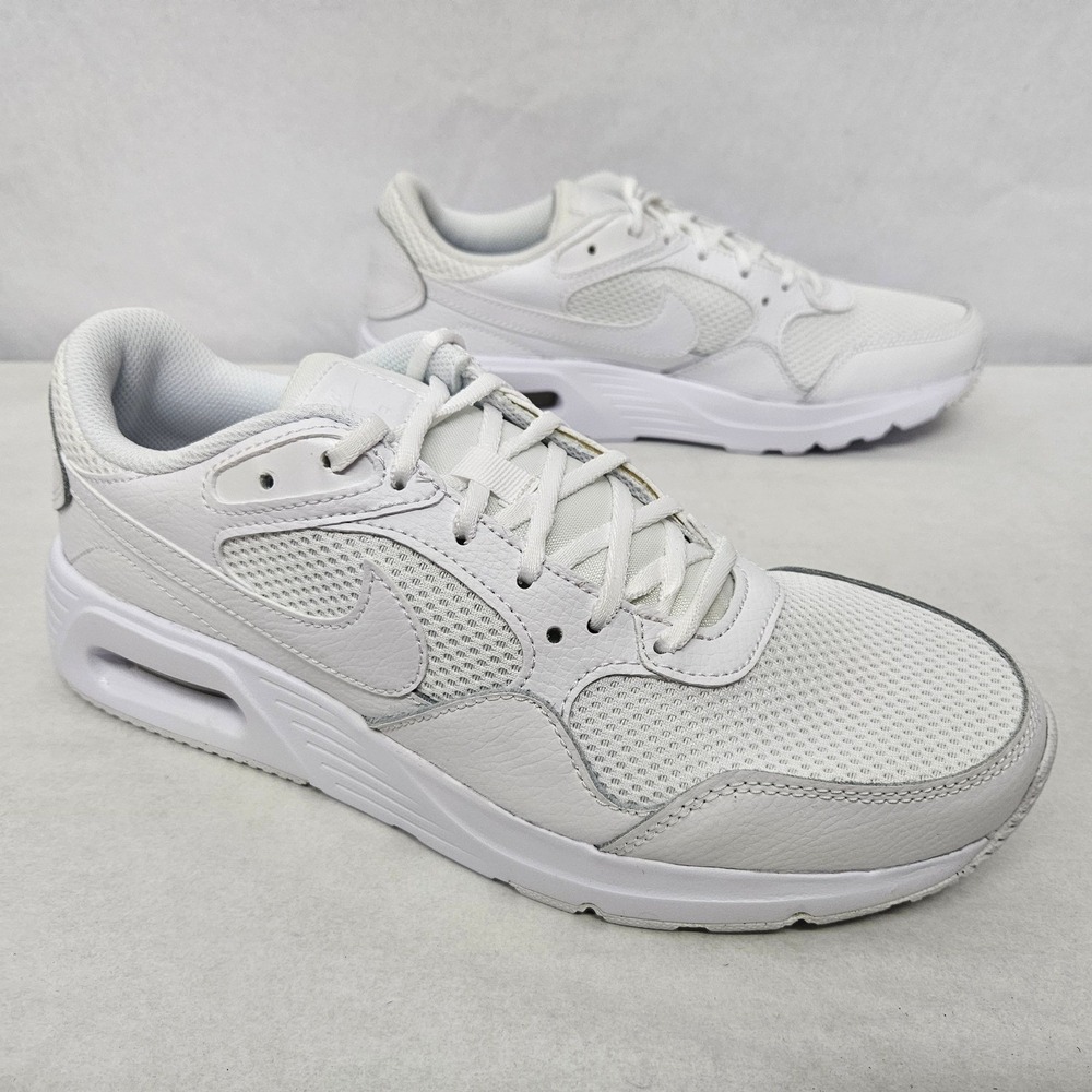 Nike Air Max SC Athletic‎ Shoes CW4554-101 White Photon Dust Womens Size 9.5